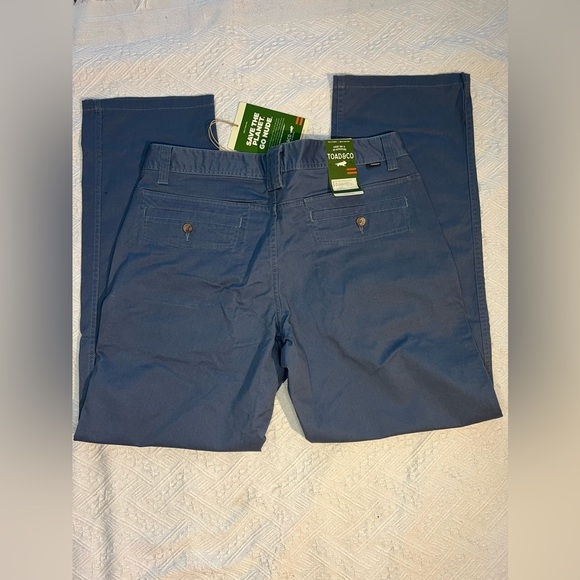 Toad & Co Mission Ridge 5 Pocket Lean Pant in Nightsky Vintage Wash, 36x32 - Picture 7 of 11